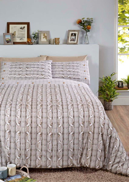 Arran Brushed Cotton Duvet Set