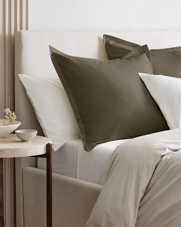 Organic Brushed Cotton Euro Sham