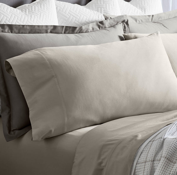 Percale &quot;No Flat Sheet&quot; Sheet Set