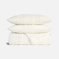 Washed European Linen Quilt Set