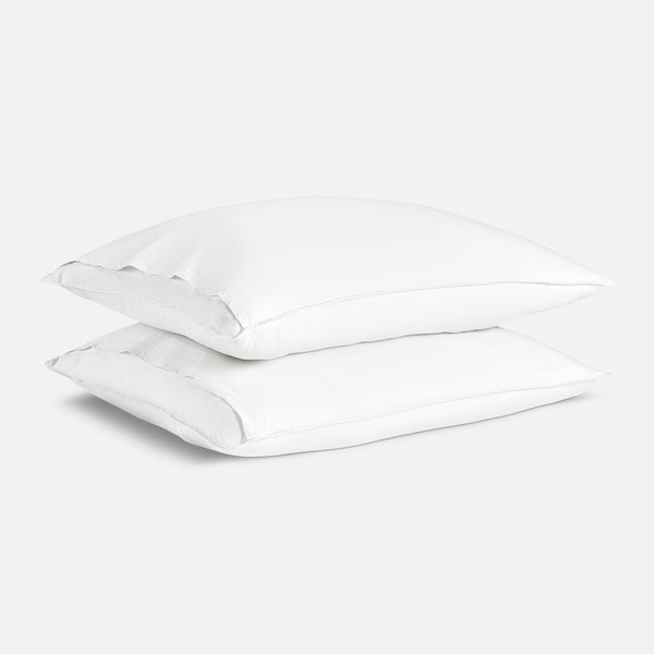 Washed European Linen Pillowcase Set
