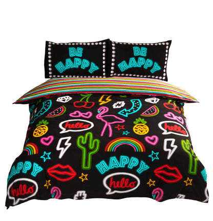 Be Happy Duvet Set