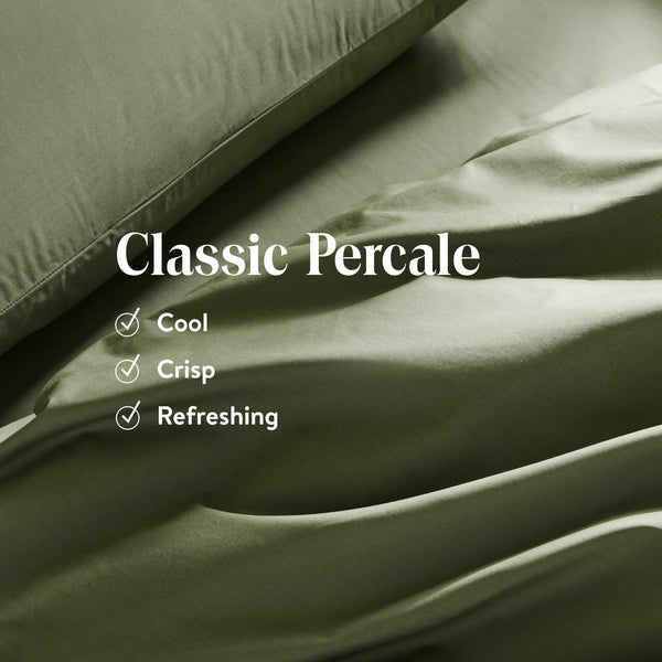 Classic Percale Duvet Set
