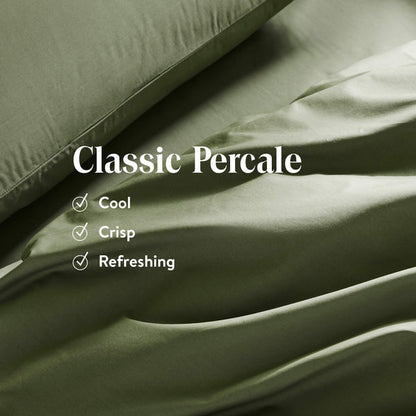 Classic Percale Duvet Set
