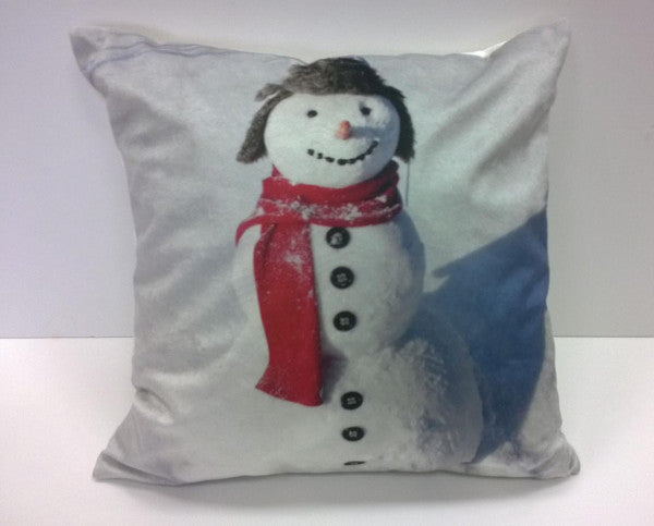 Snowman C/Cover 43X43 Multi