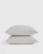Organic Luxe Honeycomb Sham Set