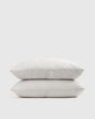 European Linen Essential Quilted Sham Set